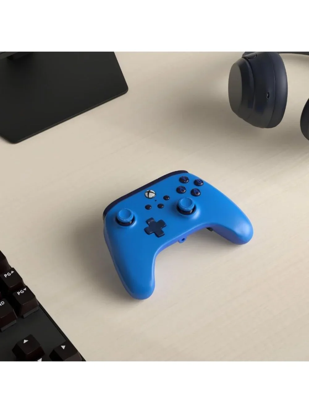 Wired Xbox Series X|S Controller - Blue, 10ft USB-C Cable, Mappable Buttons
